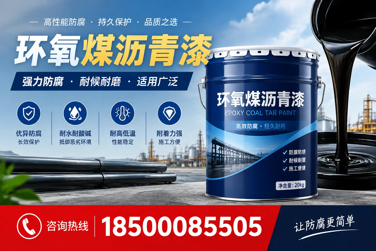 环氧煤沥青漆在不同气候条件下的表现分析，铜仁适用性